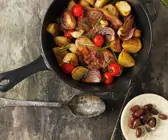 Koteletts mit Bratkartoffeln