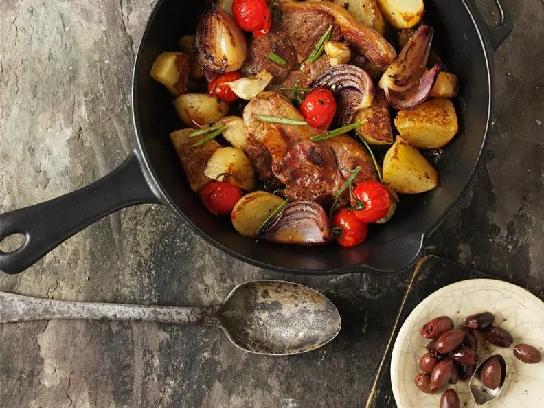 Koteletts mit Bratkartoffeln