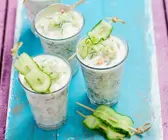 Gurkenkaltschale mit Buttermilch