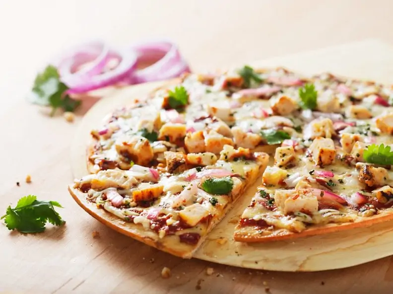 Hähnchen-Pizza