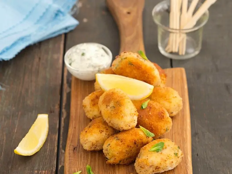 Kartoffel-Fischbällchen