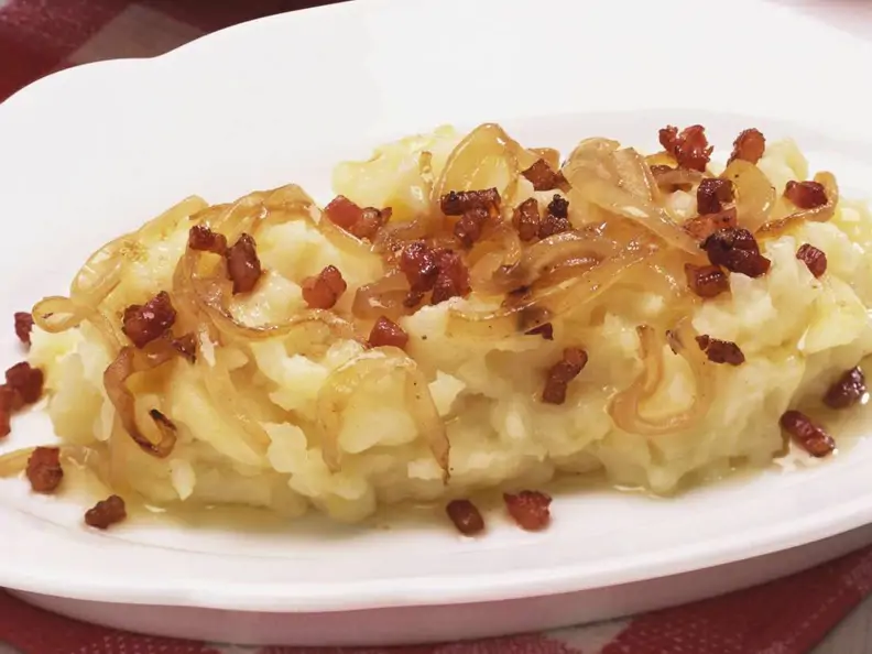 Kartoffelstampf mit Endivie