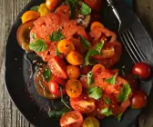Tomaten-Minzsalat