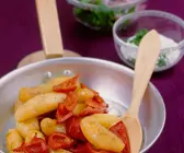 Bamberger Hörnchen mit Paprikaschoten