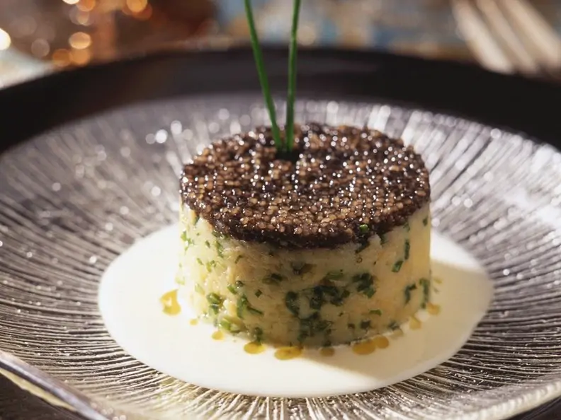 Fischtörtchen mit Kaviar