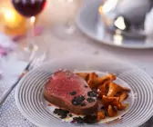 Rinderfilet mit Pilzen und Trüffel