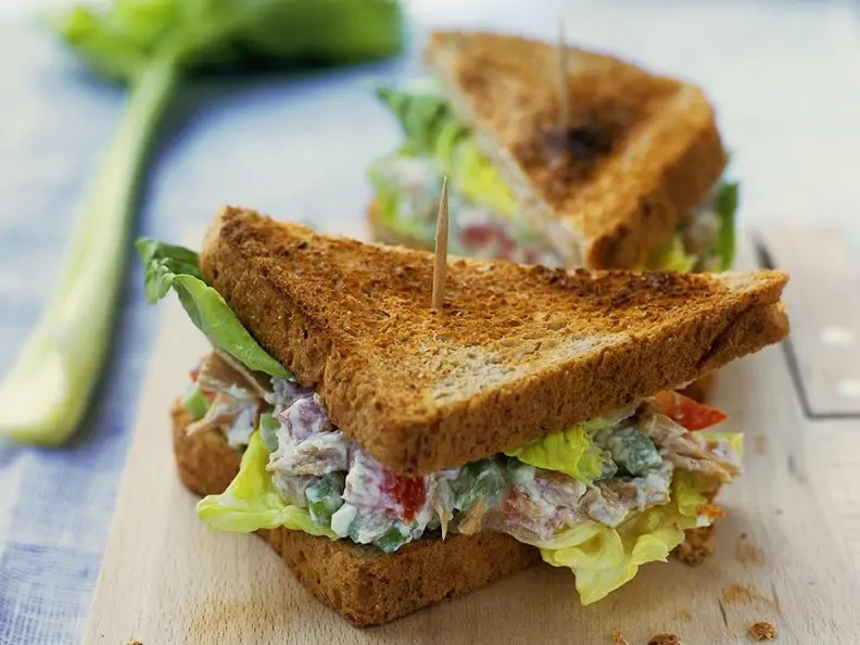 Thunfischsalat-Sandwich