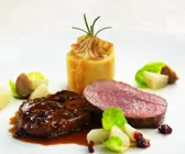 Zweierlei vom Hirsch
