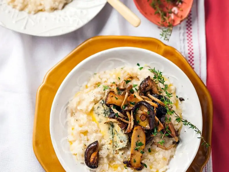 Pilzrisotto