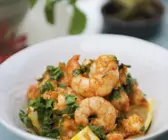 Knoblauch-Shrimps