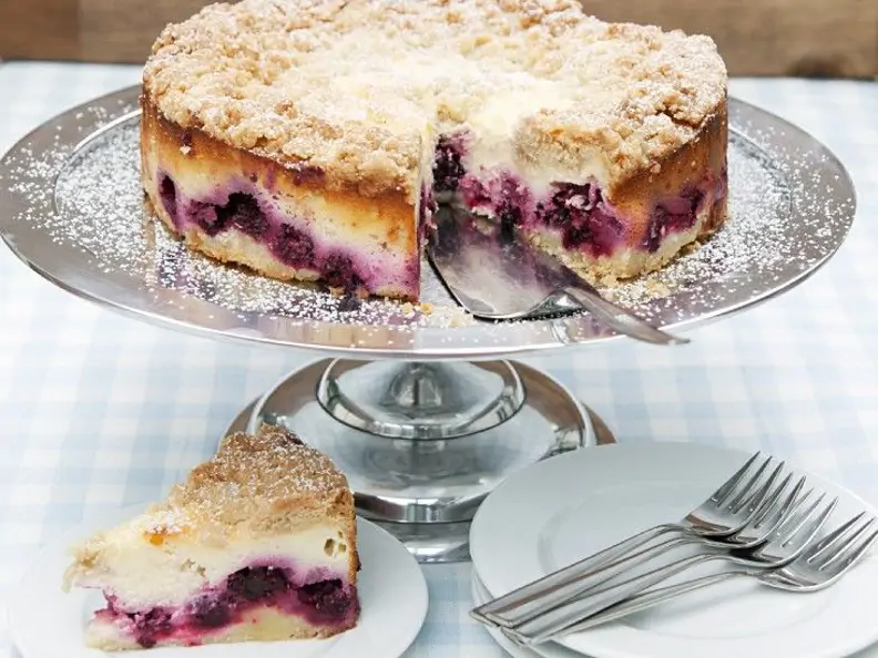 Brombeer-Quarkkuchen