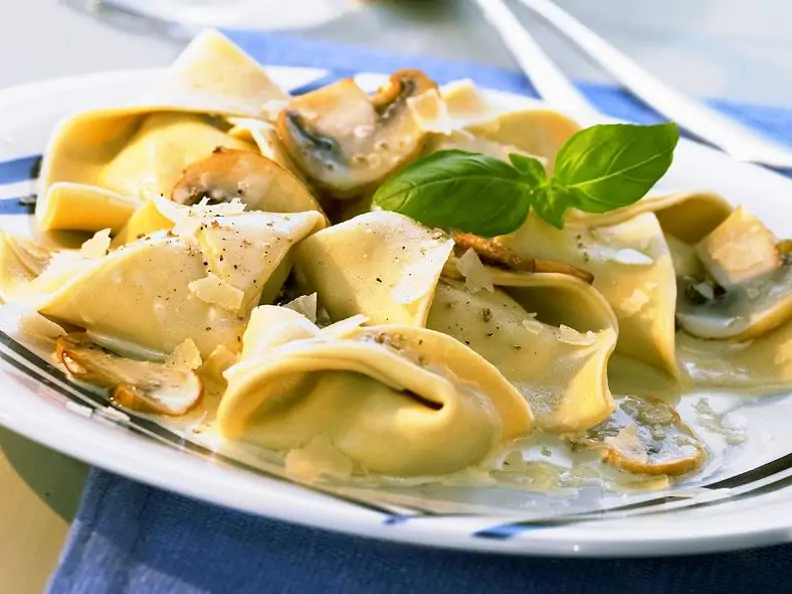 Spinat-Tortellini