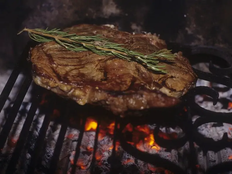 Steak vom Grill