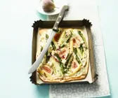 Spargel-Feigenfladen