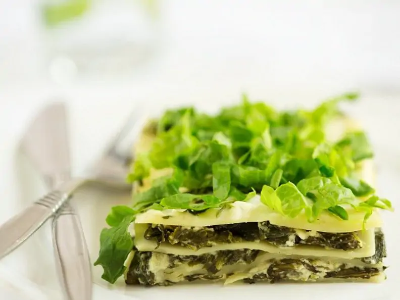 Spinatlasagne