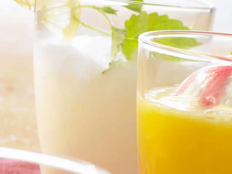 Prosecco mit Eis