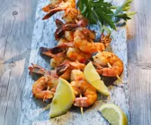 Shrimps-Spieße vom Grill
