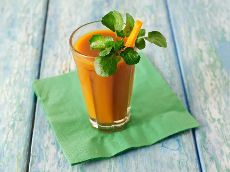 Apfel-Möhrensmoothie