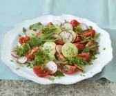 Radieschensalat mit Gurke