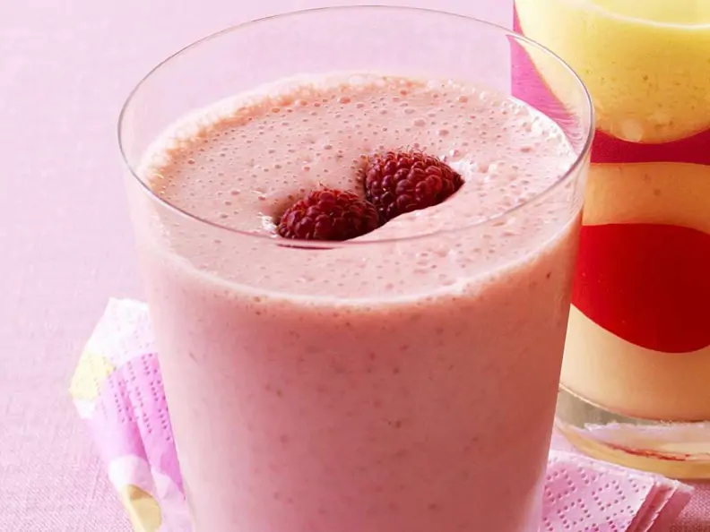 Himbeer-Buttermilchshake