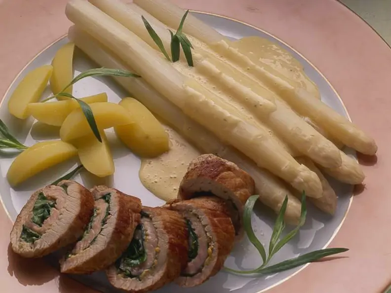 Involtini mit Spargel