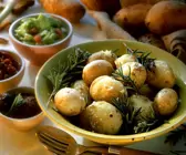 Rosmarinkartoffeln und Pesto