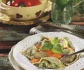 Ravioli mit Käsefüllung