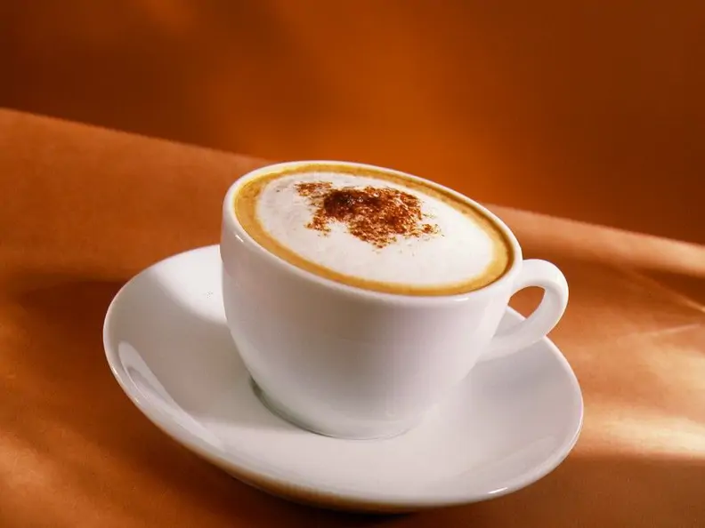 Cappuccino mit Kakao