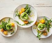 Schollenrouladen mit Sellerie-Rucola-Püree