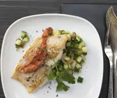 Heilbutt aus der Pfanne