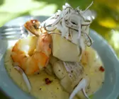 Meeresfrüchte-Kokosragout
