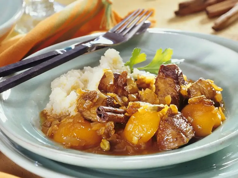 Lamm-Aprikosenragout