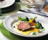 Rinderfilet mit Gemüse