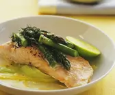 Lachs mit Spargel