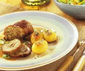 Kalbsrouladen mit Kartoffeln