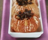 Heiße Gewürz-Grapefruits