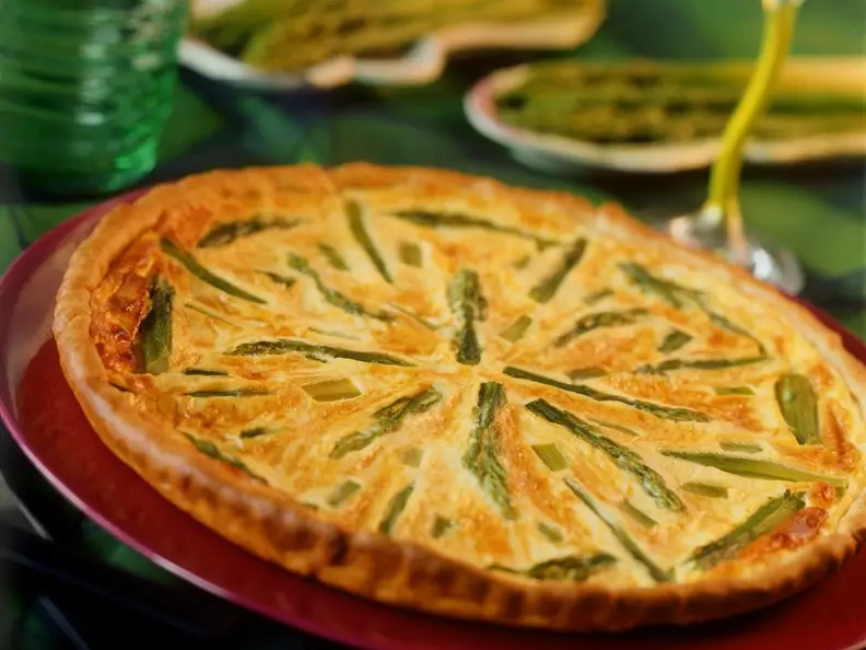 Spargelquiche