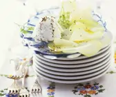 Kohlrabi mit Frischkäse