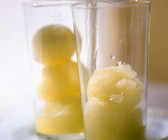 Zitronensorbet