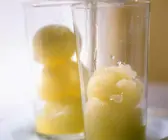 Zitronensorbet