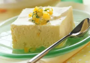 Zitronenparfait