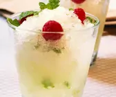 Sekt-Zitronengranita