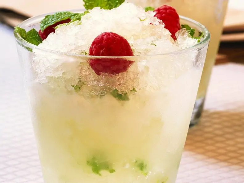 Sekt-Zitronengranita