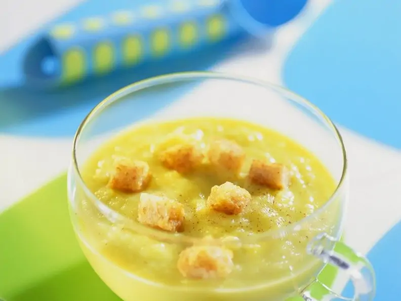 Kartoffel-Lauchsuppe