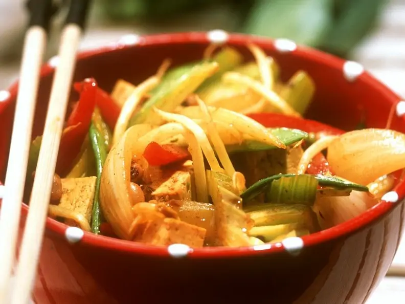 Tofu-Gemüse-Curry