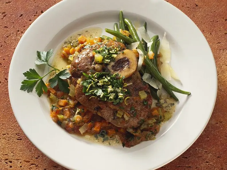 Ossobuco mit Bohnen