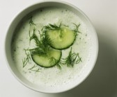 Kalte Gurkensuppe