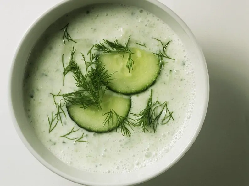 Kalte Gurkensuppe
