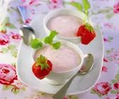Erdbeerquarkcreme