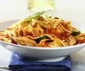 Tortellini mit Hähnchensauce